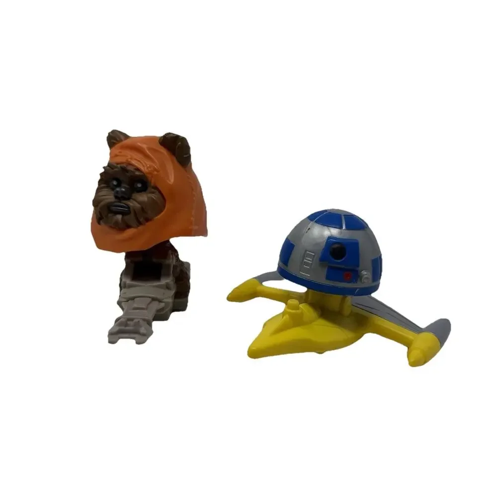 2008 McDonald’s Star Wars Happy Meal Toy – Ewok Vehicle w/ R2-D2 Pod Clone Wars